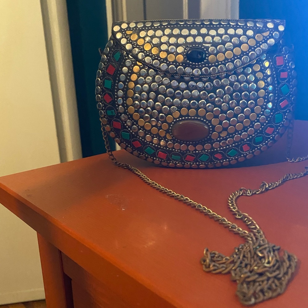 Handmade Mosaic Crossbody Purse